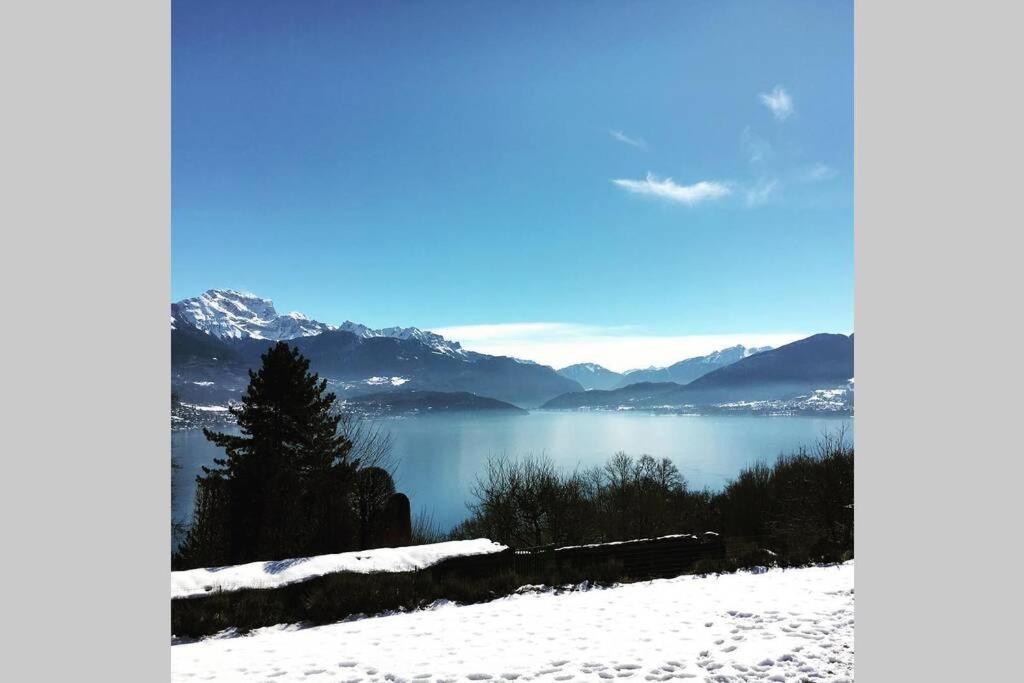 Apt Calme Vue Lac - 2 Chambres - Sauna Annecy Eksteriør billede